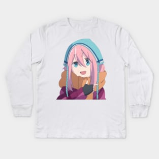 Nadeshiko Check'em Kids Long Sleeve T-Shirt